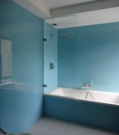 Чем отделать ванную кроме плитки. Стеновые панели: альтернатива №1