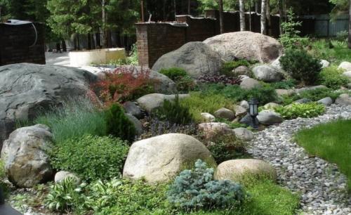 Где взять камни для клумбы. Применение камней в ландшафтном дизайне