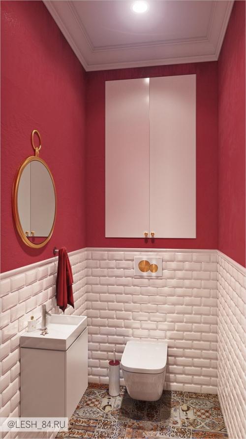 Разнообразие цветов в интерьере 09