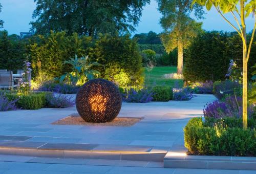 Освещение дачного участка. Уличное освещение дачного участка 07