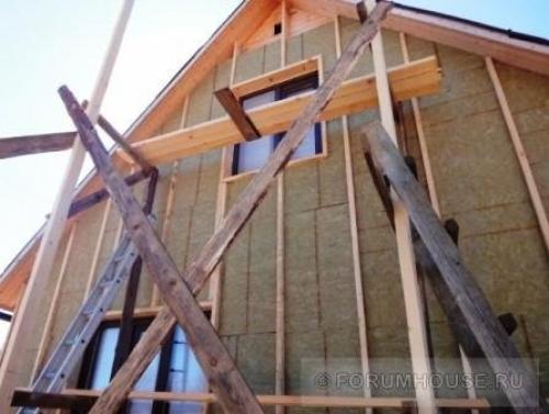 Обшить дом фанерой снаружи. Вентилируемый фасад из фанеры под фахверк