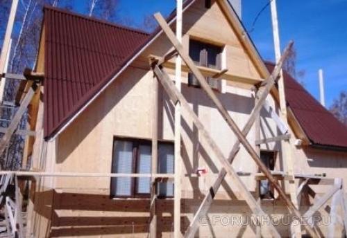 Обшить дом фанерой снаружи. Вентилируемый фасад из фанеры под фахверк