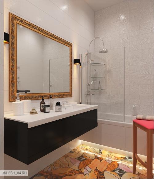 Разнообразие цветов в интерьере 14