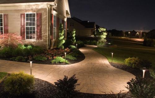 Освещение дачного участка. Уличное освещение дачного участка 05