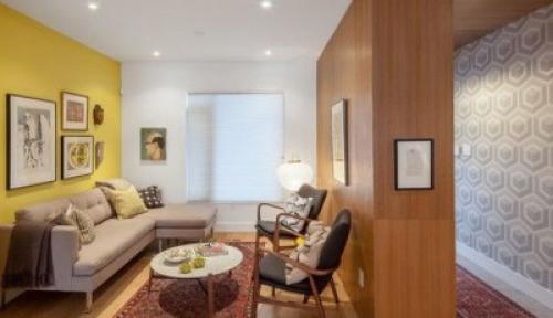 Какие лучше обои наклеить в зале. Как наклеить обои в зале 02