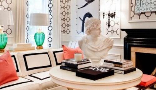 Какие лучше обои наклеить в зале. Как наклеить обои в зале 04