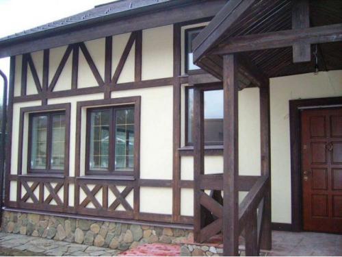 Отделка дома под фахверк. Особенности конструкции и материалы фахверковых домов