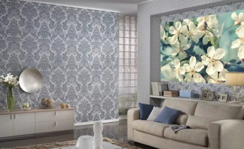 Обои для зала 2019. Обои 2019: тренды и новинки