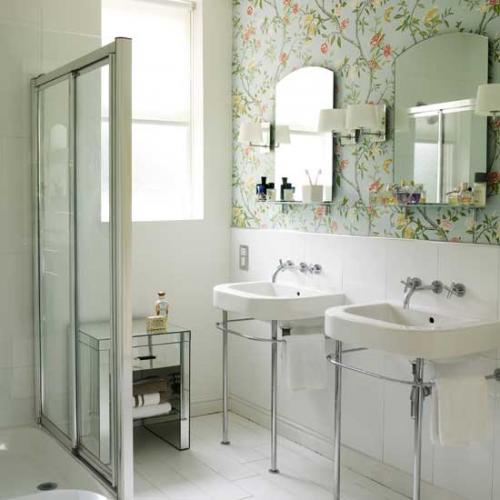 Альтернатива плитки в ванную комнату. Альтернатива плитке в ванной (39 фото): забытые варианты