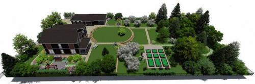 Как обустроить 15 соток земли. Особенности проектирования участка площадью 15 соток 23