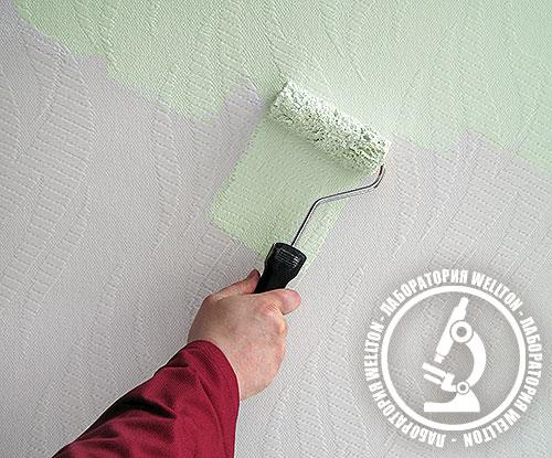 Чем красить стеклообои под покраску. Почему именно стеклообои? 01 Чем красить стеклообои под покраску. Почему именно стеклообои? 01