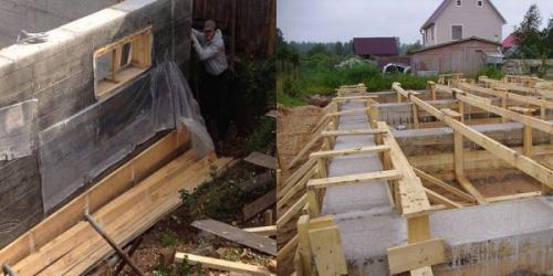 Через сколько можно снимать опалубку. Через какое время можно снимать опалубку