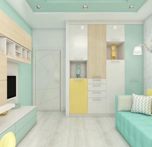 Идея интерьера детской 01