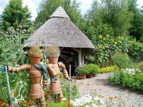 Огородное чучело картинки для детей. Секрет эффективного пугала