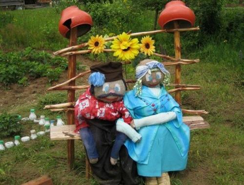 Огородное чучело картинки для детей. Секрет эффективного пугала