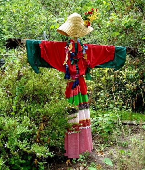 Огородное чучело картинки для детей. Секрет эффективного пугала