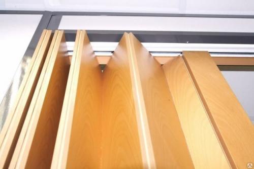 Двери гармошка, какие бывают. Дверь-гармошка