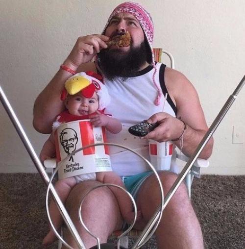 Нереально крутой папа, который делает прекрасные фотографии со своей маленькой дочкой 02