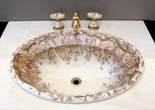 Необычные и очень красивые раковины для ванной 01