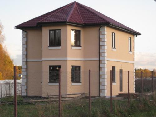 Цвет фасада дома с коричневой крышей. Цвет фасада — правила выбора и удачного сочетания. 100 фото вариантов красивого дизайна фасадов частного дома