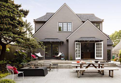 Цвет фасада дома с коричневой крышей. Цвет фасада — правила выбора и удачного сочетания. 100 фото вариантов красивого дизайна фасадов частного дома