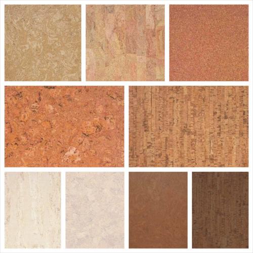 Пробка в интерьере кухни