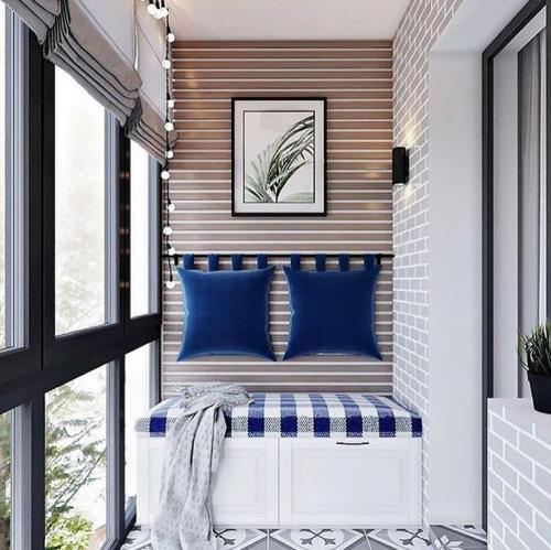 Какой бы интерьер лоджии вы бы выбрали 04