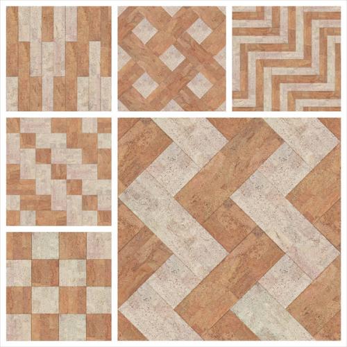 Пробка в интерьере кухни