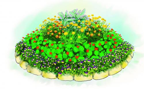 Проект озеленения участка детского сада. Просмотр содержимого документа «Проект по благоустройству территории ДОУ»