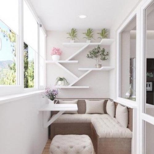 Какой бы интерьер лоджии вы бы выбрали 02