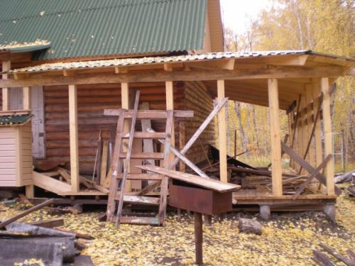 Пристройка веранды к дому своими руками быстро и дешево. Веранда своими руками – пошаговая инструкция и советы экспертов, как изготовить пристройку к дому (105 фото)