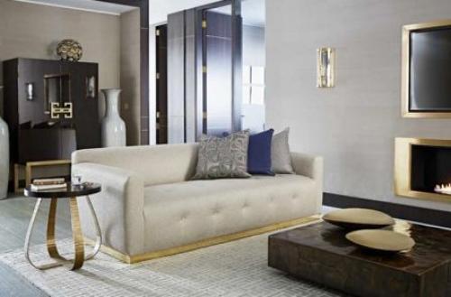 Оформление колонны в интерьере арт деко. Оформление гостиной или зала в стиле арт деко