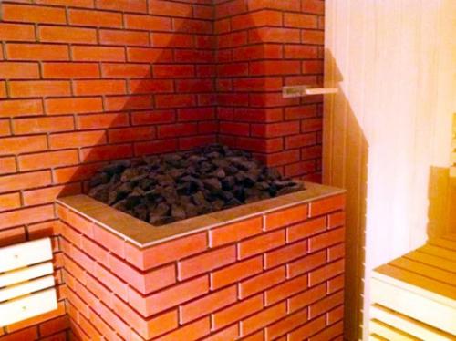 Банная печь металлическая обложенная кирпичом. Зачем обкладывать кирпичом металлическую печь