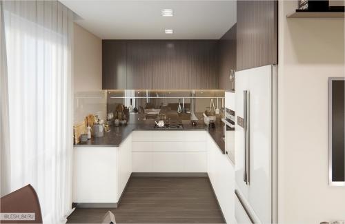 Современная четырехкомнатная квартира 10