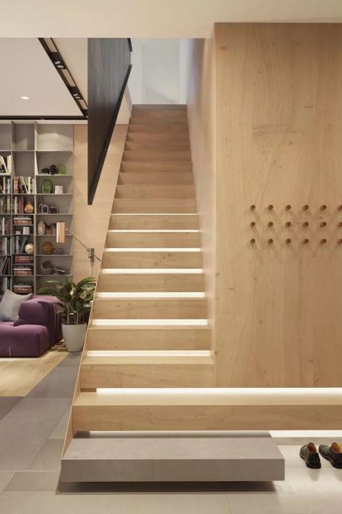 Проект лестницы в частном доме. Маршевые лестницы