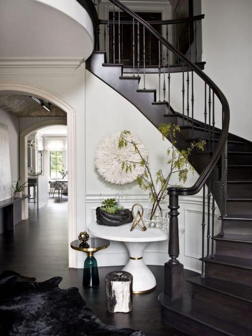 Проект лестницы в частном доме. Маршевые лестницы