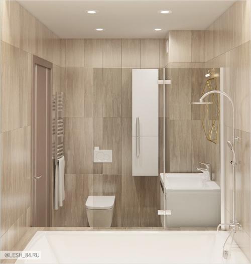 Современная четырехкомнатная квартира 12