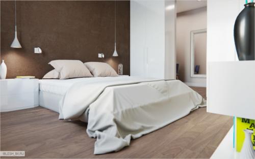 Современная четырехкомнатная квартира 14