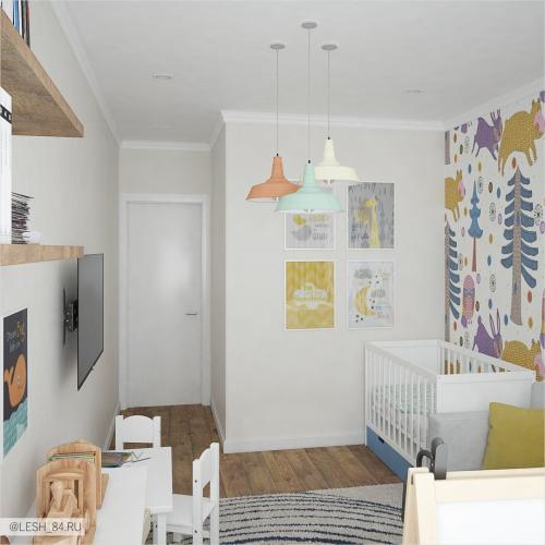 Очень светлый интерьер 21