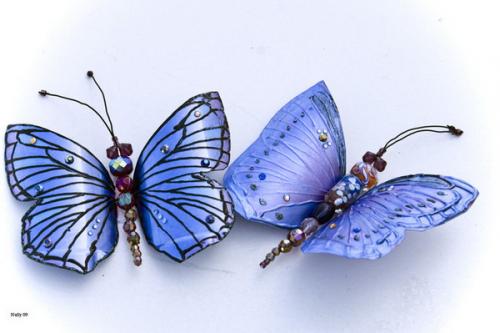 Бабочки из пластиковых бутылок пошагово. Сверкающая бабочка из пластиковой бутылки