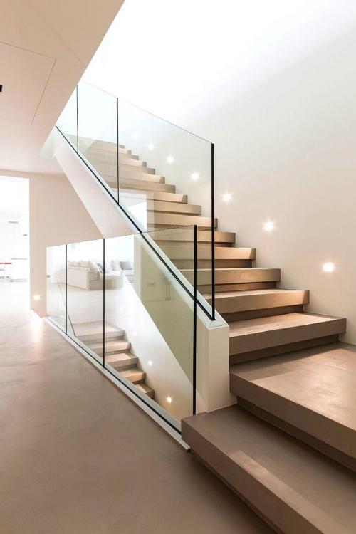 Проект лестницы в частном доме. Маршевые лестницы