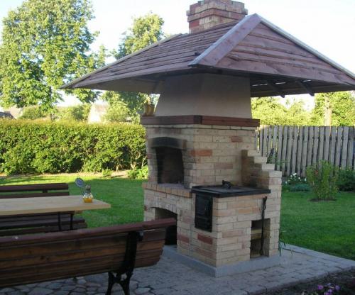 Уличные барбекю из кирпича. Мангал из кирпича: чертежи, фото, видео. Инструкция, как сделать простой мангал на участке?