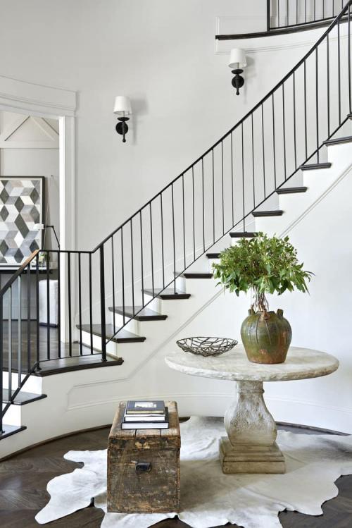 Проект лестницы в частном доме. Маршевые лестницы