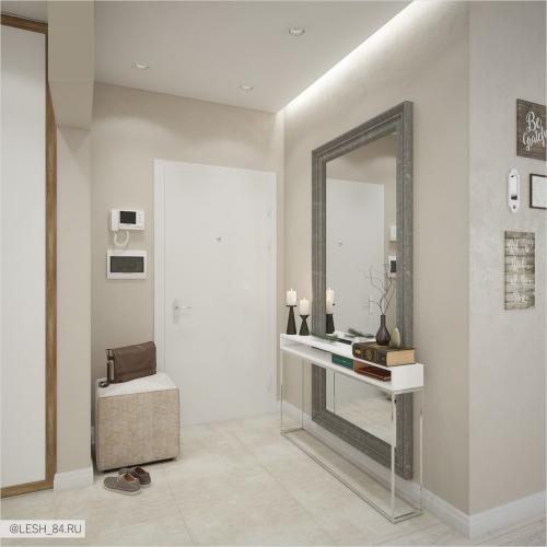 Очень светлый интерьер 10