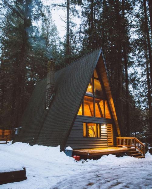 А-образные дома проекты. Строительство А образного треугольного дома в форме шалаша