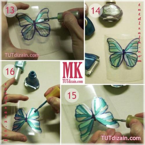 Бабочка из бутылки пластиковой. Удивительные бабочки из пластиковых бутылок 03