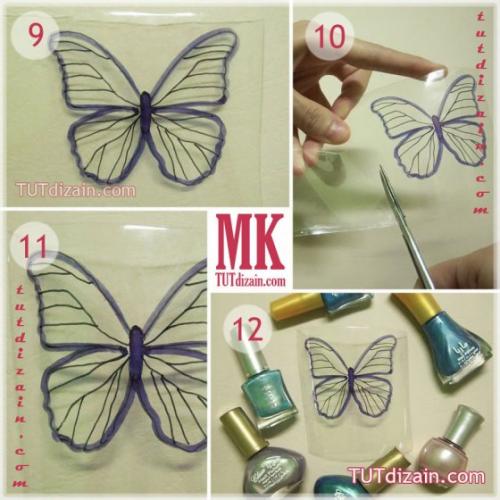 Бабочка из бутылки пластиковой. Удивительные бабочки из пластиковых бутылок 02