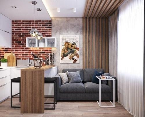 Проект квартиры 17 кв.м 01