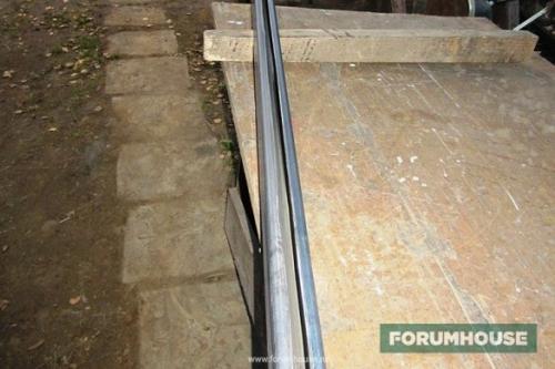 Самодельные откатные ворота на подшипниках. Откатные ворота. Вариант 1