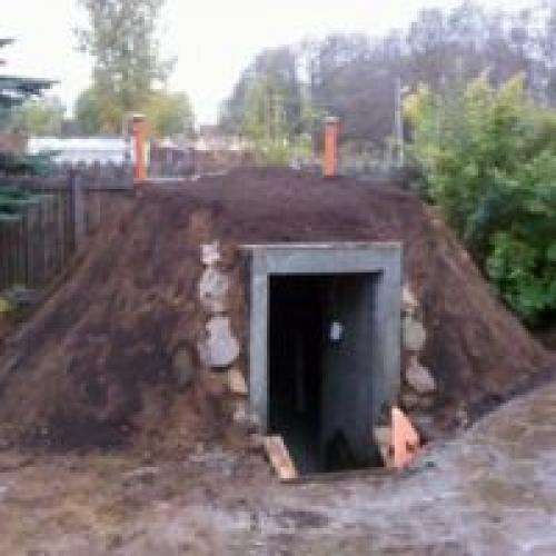 Входной погреб своими руками. Наземный погреб своими руками — это легко!